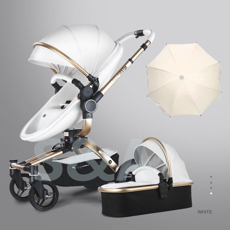 3 in 1 Oxford Baby Stroller