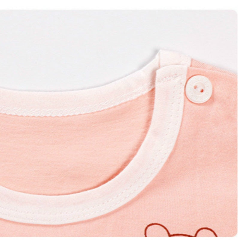 Summer Printed Clothing Set 2 Pcs for Kids