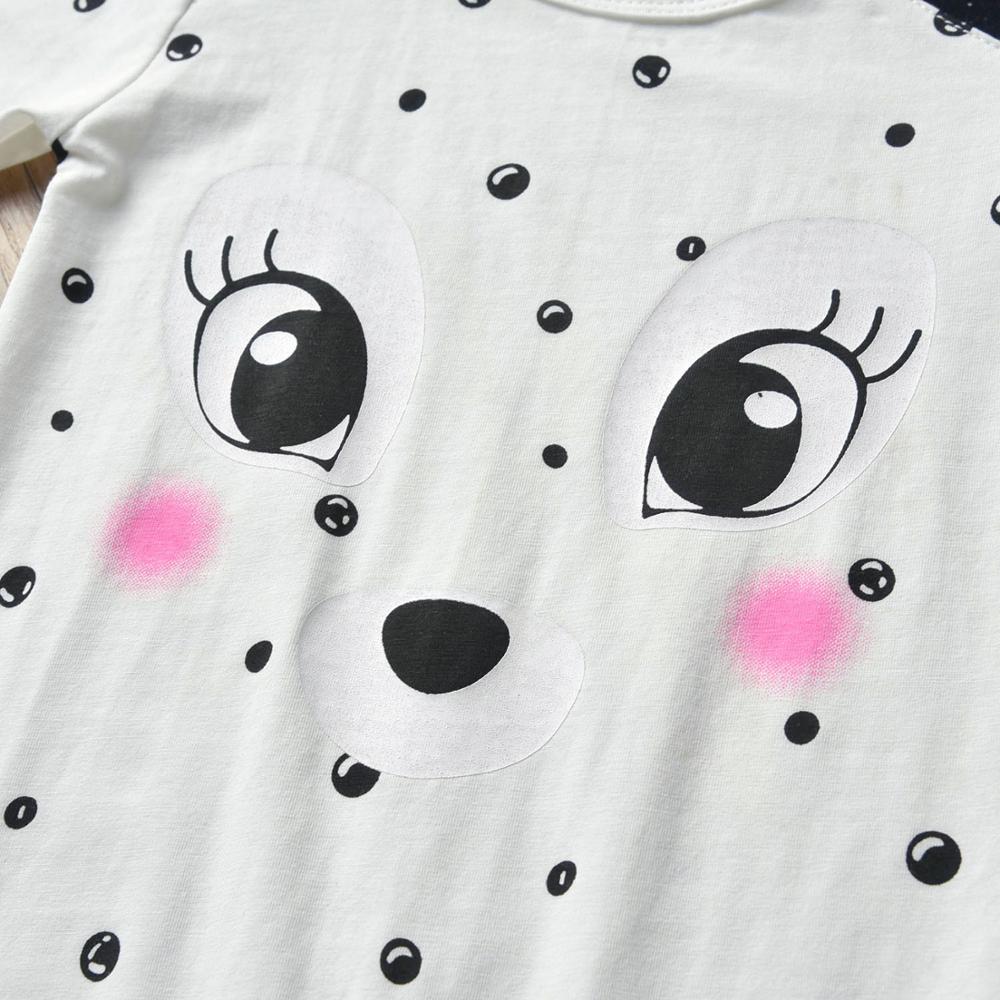 Baby Girl's Cute Fox Romper