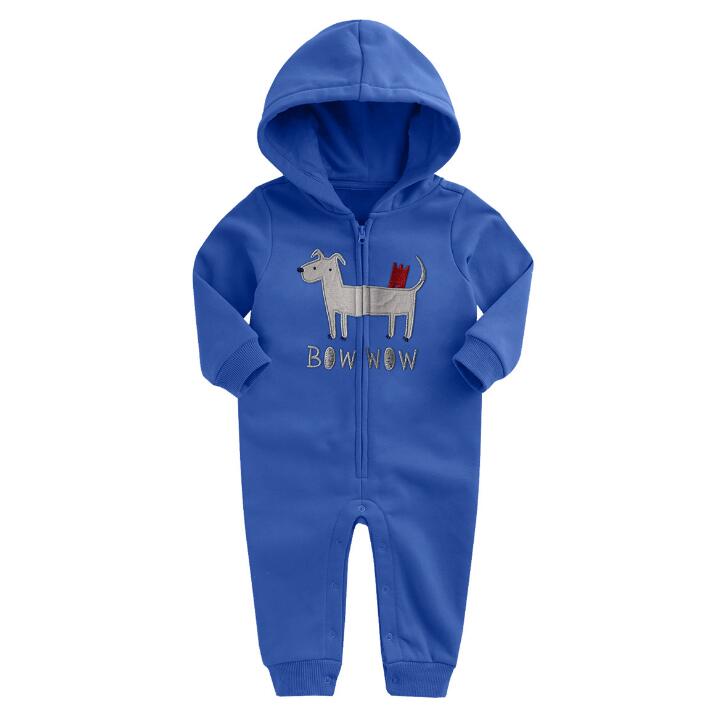 Baby Girl’s Casual Warm Cotton Jumpsuit