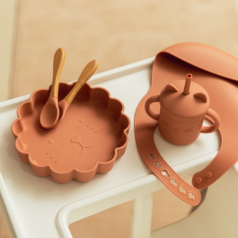 Silicone Waterproof Tableware Set