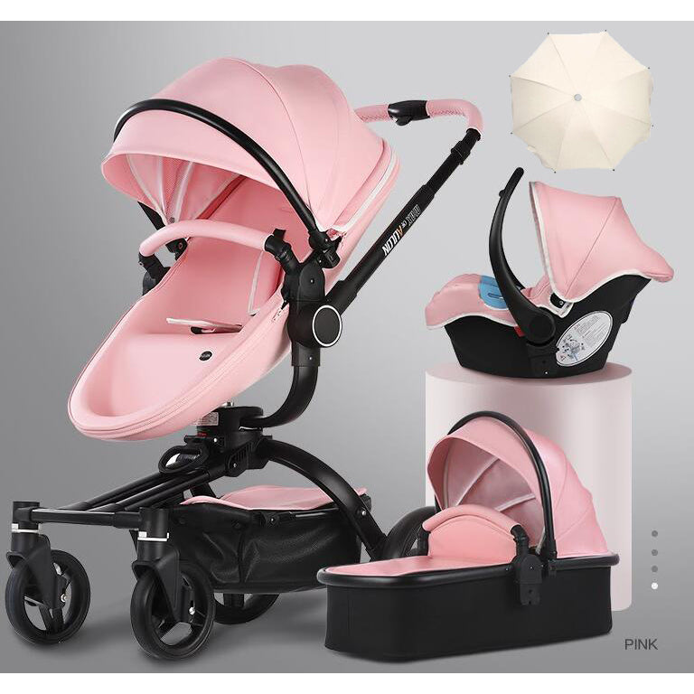 3 in 1 Oxford Baby Stroller