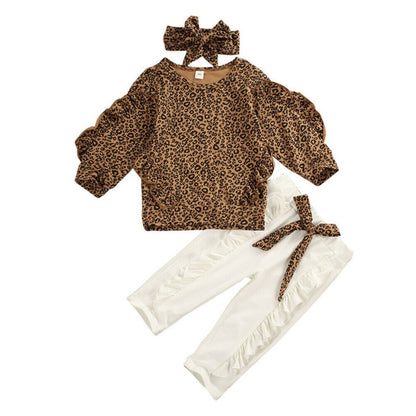Girl's Ruffle Clothing Set