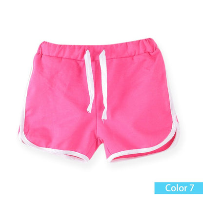 Girls' Sports Cotton Shorts
